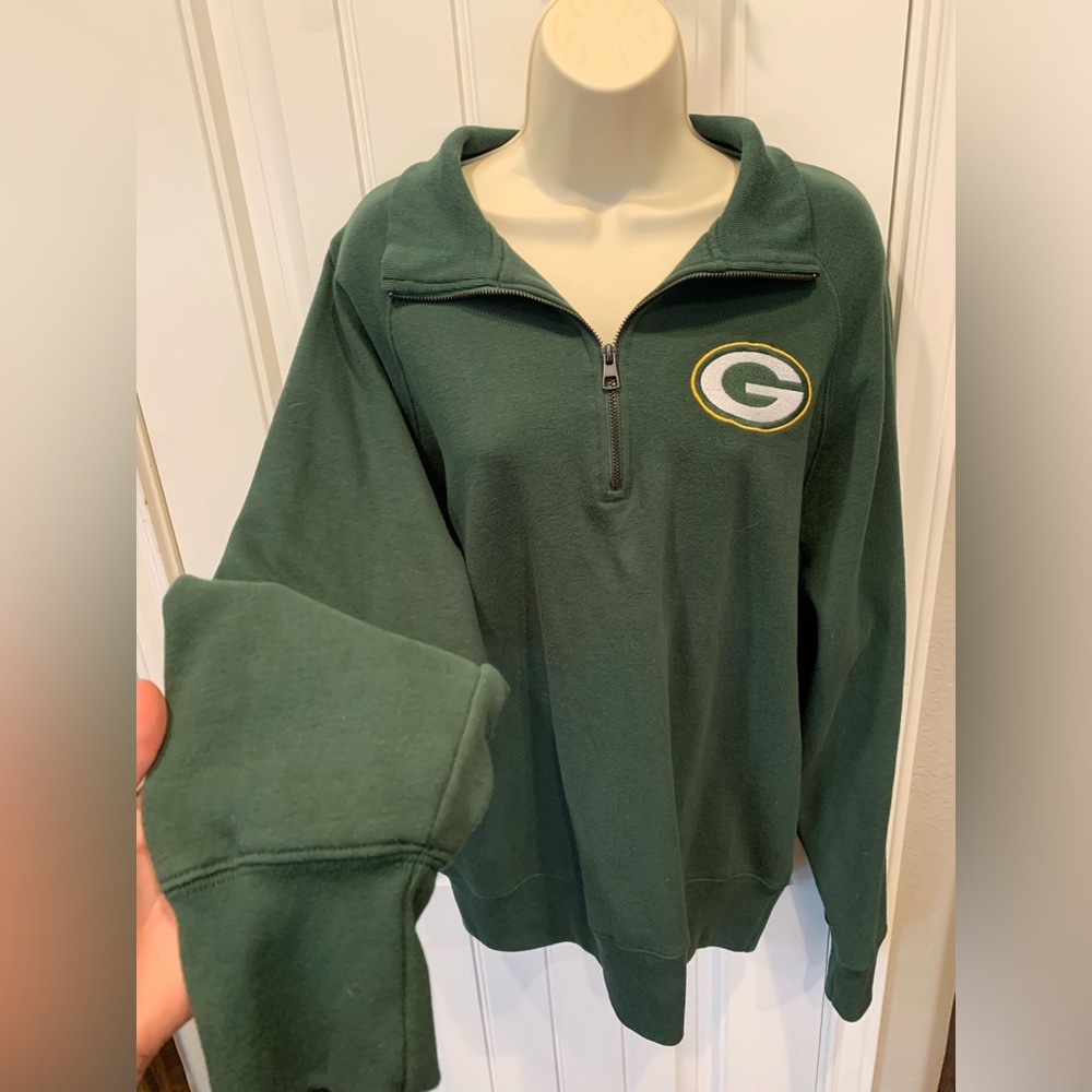 Green Bay Packers 1/4 Zip Sweatshirt
